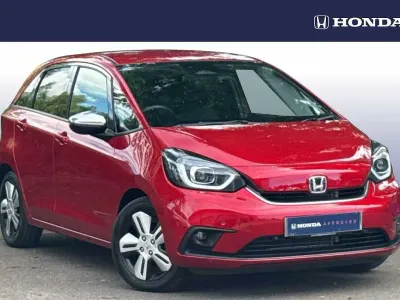 Used Honda Jazz Hybrid 109 HP (80 kW) 2022 Premium crystal red Hatchback
