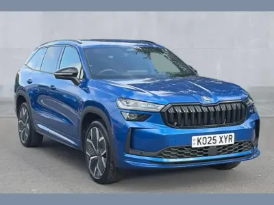 Used Skoda Kodiaq SportLine 193 HP (141 kW) 2025 Race blue metallic SUV