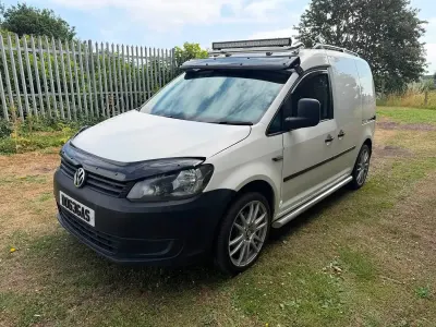 Used VW Caddy Startline 75 HP (55 kW) 2013 White MPV