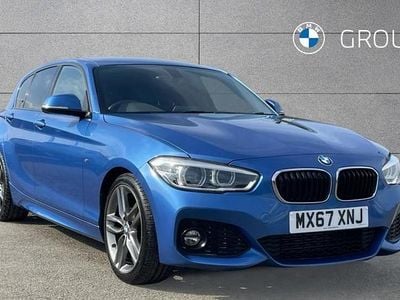 Used BMW 116 M Sport 114 HP (83 kW) 2017 Blue Hatchback
