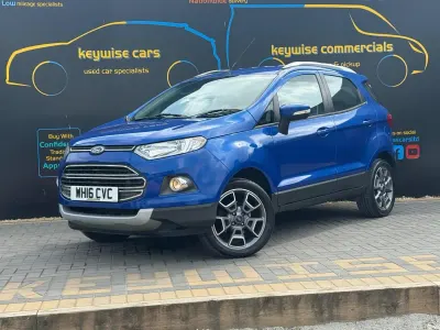 Usado Ford Ecosport Titanium 125 HP (91 kW) 2016 Azul SUV