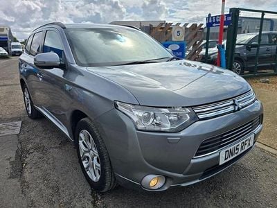 Grey Used 2015 Mitsubishi Outlander P-HEV Estate | £6,999 (Fair price)