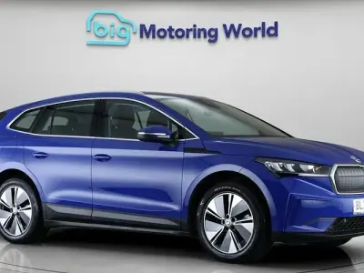 Used Skoda Enyaq iV ecoSuite 150 kW (204 HP) 2023 Blue SUV