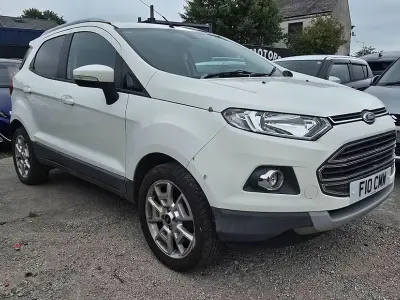 Used Ford Ecosport Titanium 125 HP (91 kW) 2015 White SUV