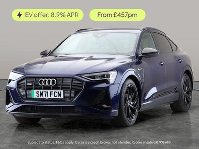 Used Audi e-tron Black Edition 300 kW (408 HP) 2022 Blue SUV