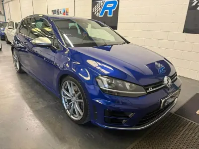 Used VW Golf VII R 400 HP (294 kW) 2016 Blue Hatchback