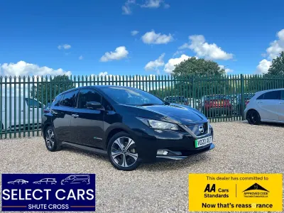 Used Nissan Leaf N-Connecta 110 kW (150 HP) 2020 Black Hatchback