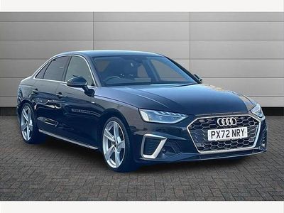 Black Used 2022 Audi A4 S-Line Sedan | £22,395 (Fair price)