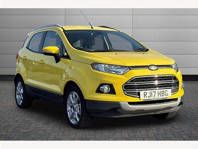 Used Ford Ecosport Titanium 125 HP (91 kW) 2017 Yellow SUV