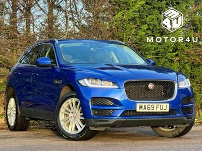 Used Jaguar F-Pace Portfolio 180 HP (132 kW) 2019 Blue SUV
