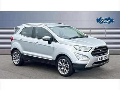 Used Ford Ecosport Titanium 125 HP (91 kW) 2018 Silver SUV