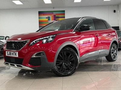 Used Peugeot 3008 GT-line 120 HP (88 kW) 2018 Red SUV
