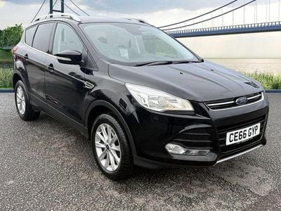 Used Ford Kuga Titanium 150 HP (110 kW) 2016 Black SUV
