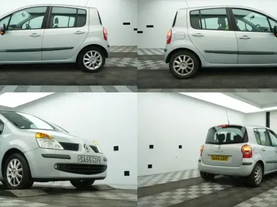 Used Renault Modus Dynamique 112 HP (82 kW) 2005 Silver MPV