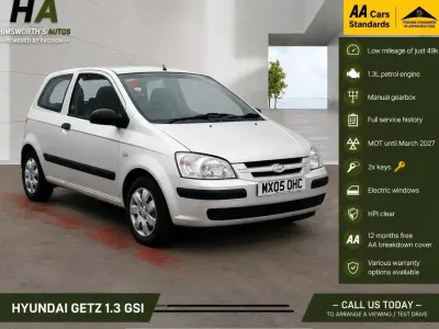 Used Hyundai Getz 2005 Silver Hatchback