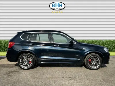 Begagnad BMW X3 M Sport 184 HK (135 kW) 2012 Grå SUV