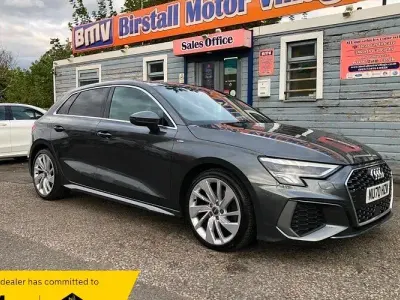 Used Audi A3 Sportback S-Line 116 HP (85 kW) 2020 Grey Hatchback