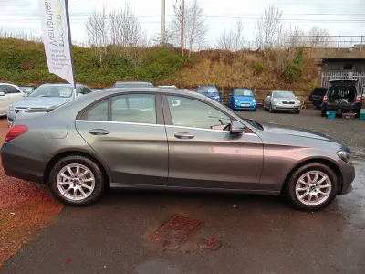 Begagnad Mercedes C200 SE 184 HK (135 kW) 2017 Grå Sedan