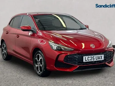 Used MG MG3 Trophy 194 HP (142 kW) 2024 Tri coat  dynamic red Hatchback