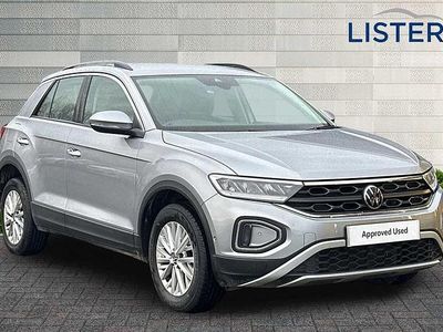 Silver Used 2022 VW T-Roc Life SUV | £17,295 (Fair price)