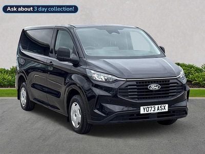 Black Used 2024 Ford Transit Custom Trend Van | £22,900 (Fair price)