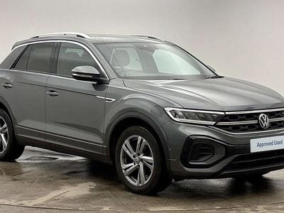 Used VW T-Roc R-line 150 HP (110 kW) 2023 Indium grey metallic SUV