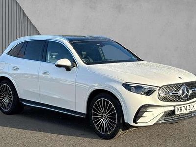 White Used 2024 Mercedes GLC300e AMG Line Premium Plus SUV | £50,990