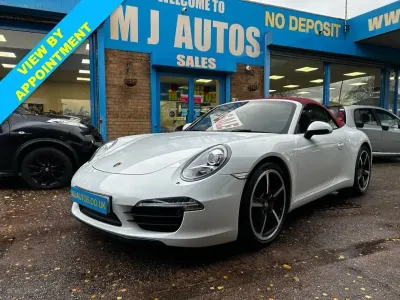 Used Porsche 911 Carrera S Cabriolet 400 HP (294 kW) 2013 White Cabriolet