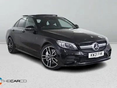 Used Mercedes C43 AMG Premium Plus 390 HP (286 kW) 2020 Black Sedan