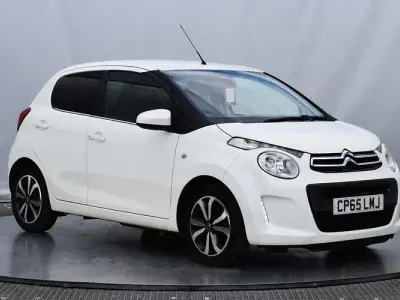 Used Citroën C1 Flair 68 HP (50 kW) 2015 White Hatchback