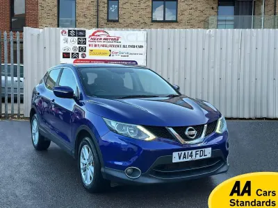 Used Nissan Qashqai Acenta 115 HP (84 kW) 2014 Blue SUV