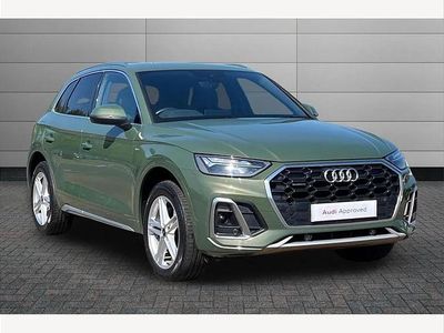 Used Audi Q5 S-Line 204 HP (150 kW) 2024 Green SUV
