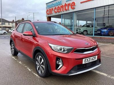 Used Kia Stonic 100 HP (73 kW) 2021 Red SUV