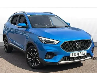 Used MG ZS Exclusive 106 HP (77 kW) 2021 Blue SUV