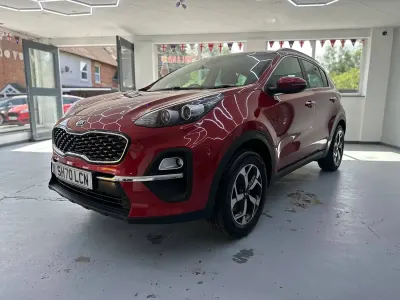 Used Kia Sportage 130 HP (95 kW) 2020 Red SUV