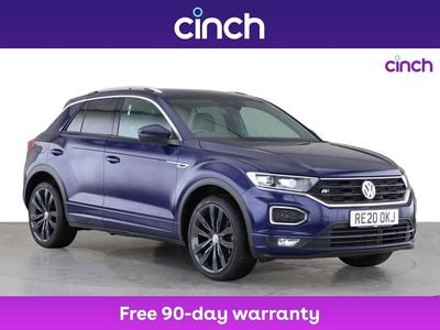 Blue Used 2020 VW T-Roc R-line SUV | £18,749 (Fair price)