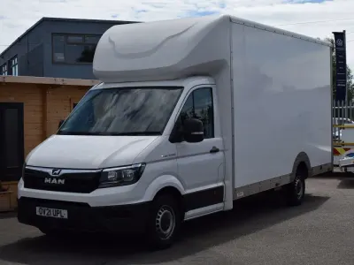 Used MAN TGE 2021 White Van