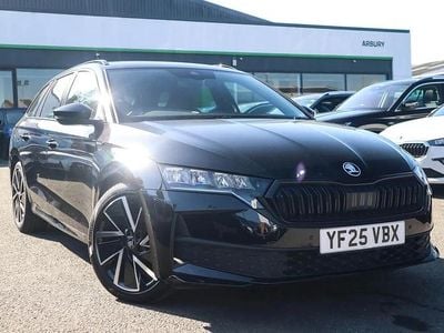 Used Skoda Octavia SportLine 147 HP (108 kW) 2025 Black Estate