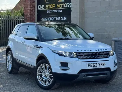 Używany Land Rover Range Rover evoque Pure 190 KM (139 kW) 2013 Biały SUV