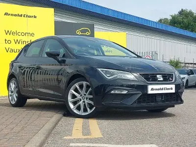 Used Seat Leon FR Sport 150 HP (110 kW) 2019 Black Hatchback