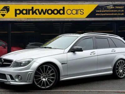 Used Mercedes C63 AMG AMG 457 HP (336 kW) 2009 Silver Estate