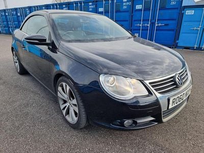 Used VW Eos Sportline 210 HP (154 kW) 2010 Black Cabriolet