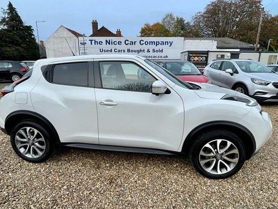 White Used 2016 Nissan Juke Tekna SUV | £8,695 (Expensive)
