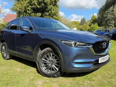 Gebraucht Mazda CX-5 150 PS (110 kW) 2018 Blau SUV