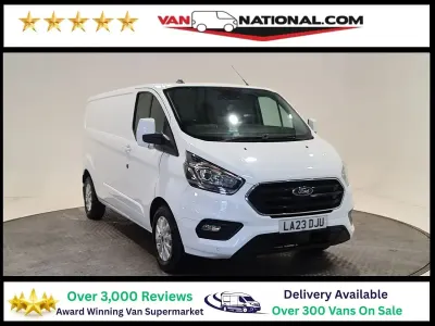 Used Ford Transit Custom Limited 130 HP (95 kW) 2023 White Van