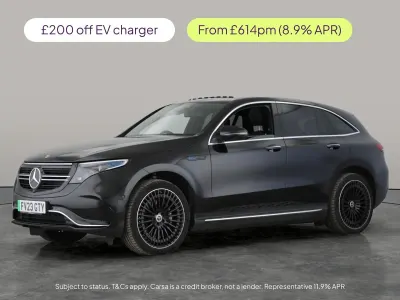 Used Mercedes EQC400 AMG Line Premium Plus 300 kW (408 HP) 2023 Black SUV