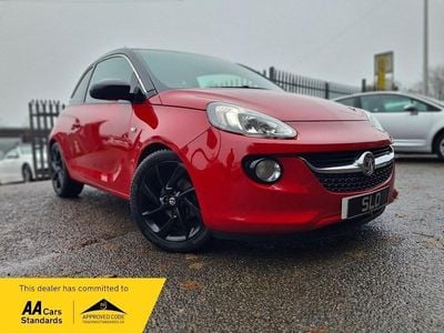 Used Vauxhall Adam Slam 100 HP (73 kW) 2016 Red Hatchback