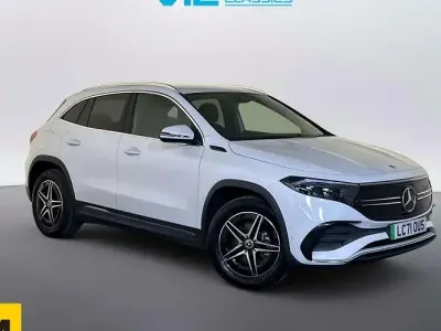 Used Mercedes EQA350 AMG line 214 kW (292 HP) 2021 White SUV