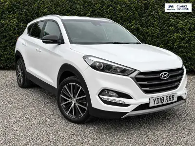 Used Hyundai Tucson GO! 177 HP (130 kW) 2018 White SUV