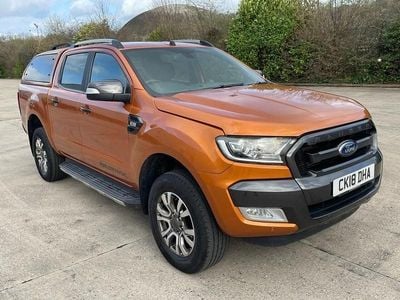 Used Ford Ranger Wildtrack 200 HP (147 kW) 2018 Orange Pickup